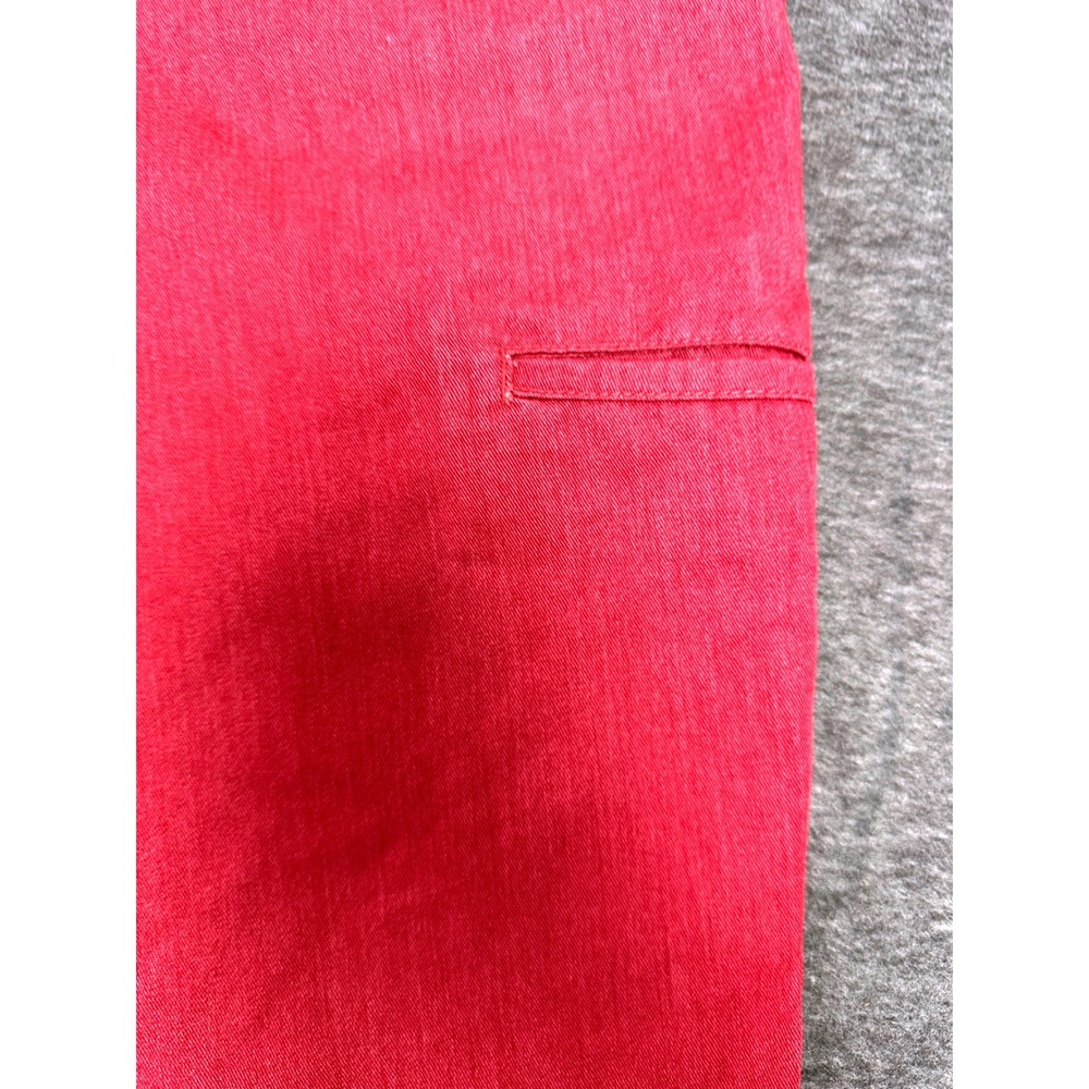 Volcom Surf Stripe Vibrant Chino Cotton Shorts Casual Everyday Red Size 33 - Picture 12 of 12